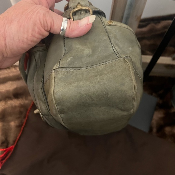 Coach Vintage Legacy 65th Anniversary Vachetta Sage Green Leather Shoulder Bag - Picture 13 of 14